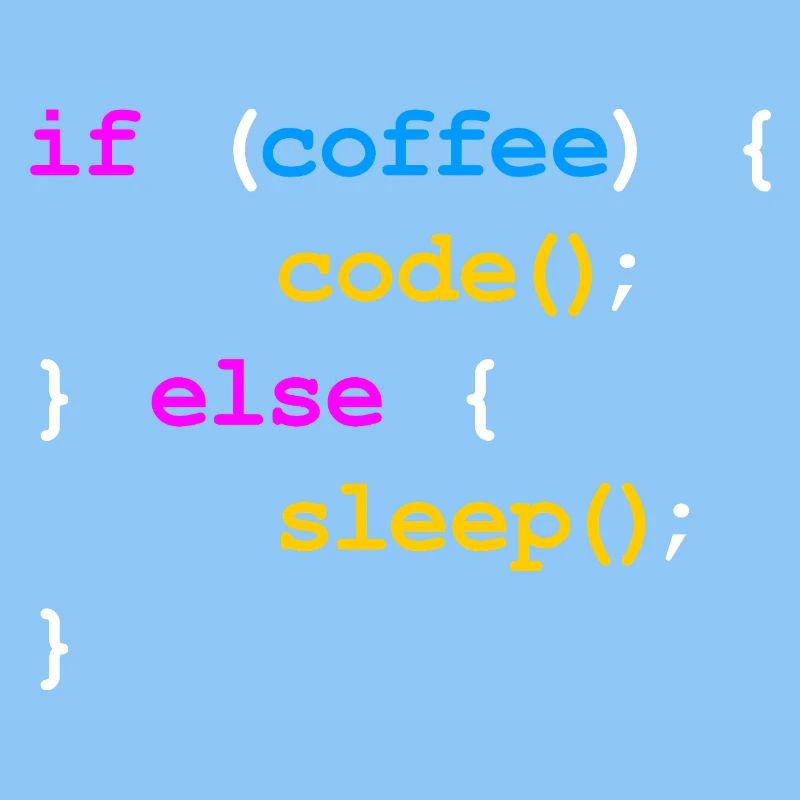 No Coffee No Code Programmer Computer Scientist