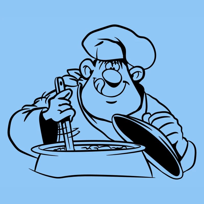 cuire cuisine bande dessinée drôle