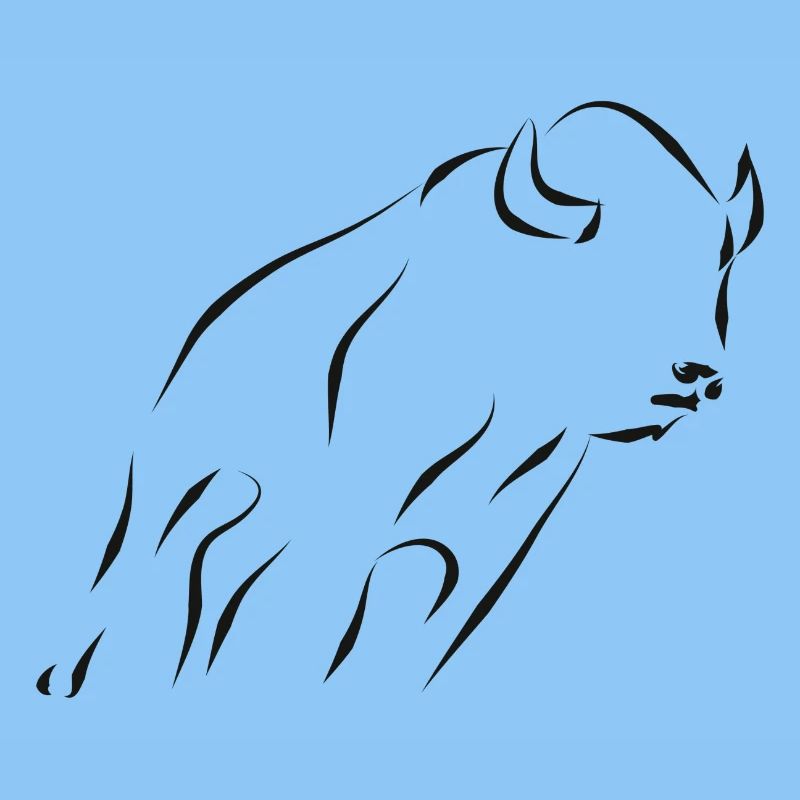 Bison - schwarz