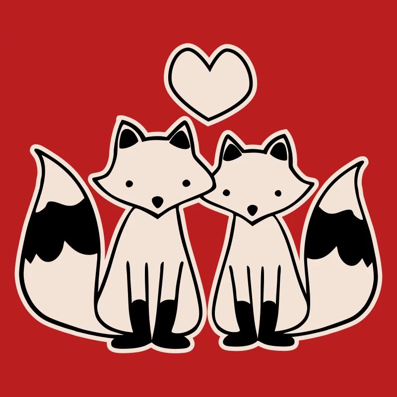 Foxes in love