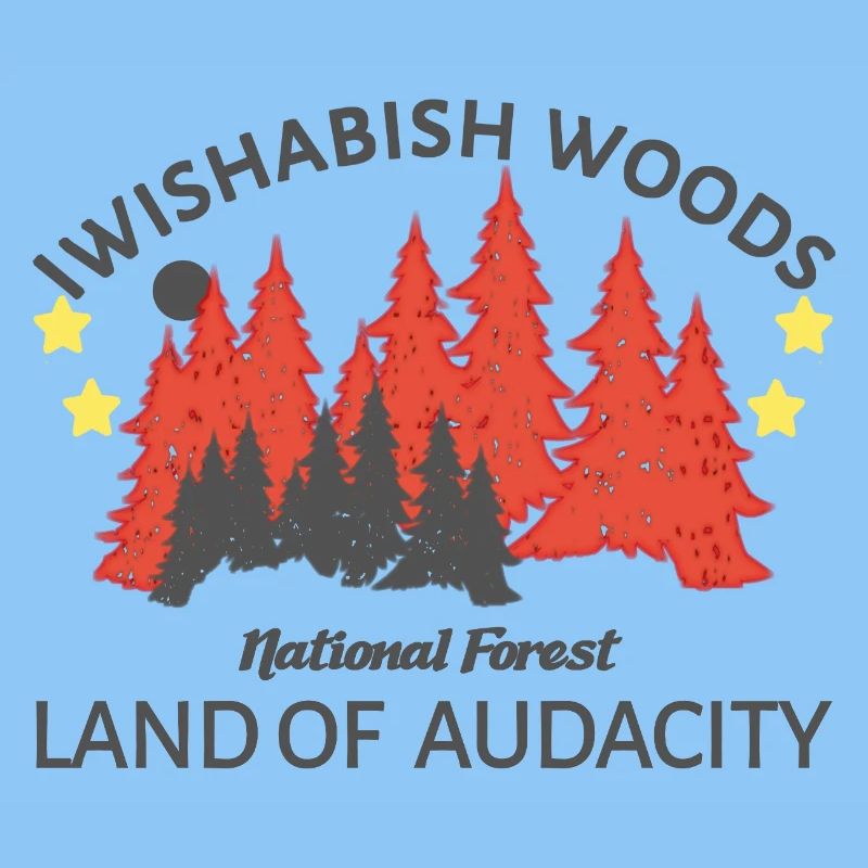 ENTERING now Iwishabish woods