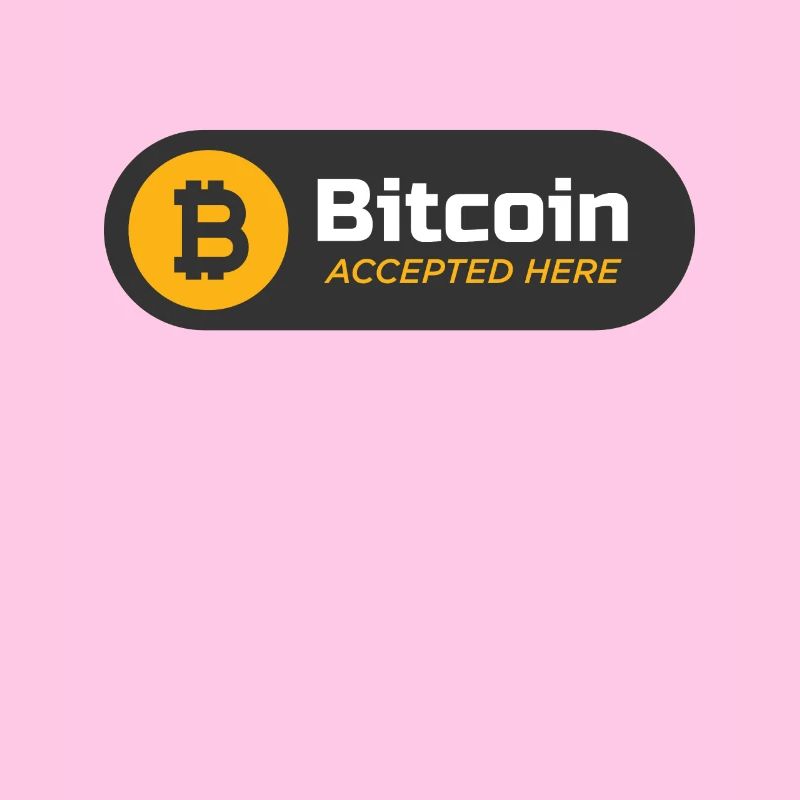 Bitcoin accepted here Bitcoin-Logo Crypto BTC