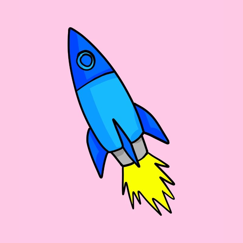 Rocket in space