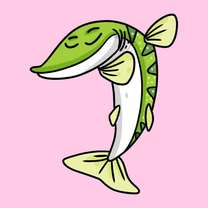 Dabbing Dab Pike Fish