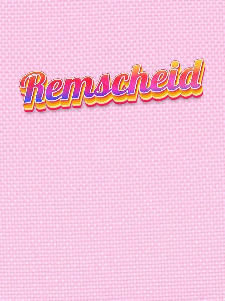 Remscheiderin Remscheider Remscheid