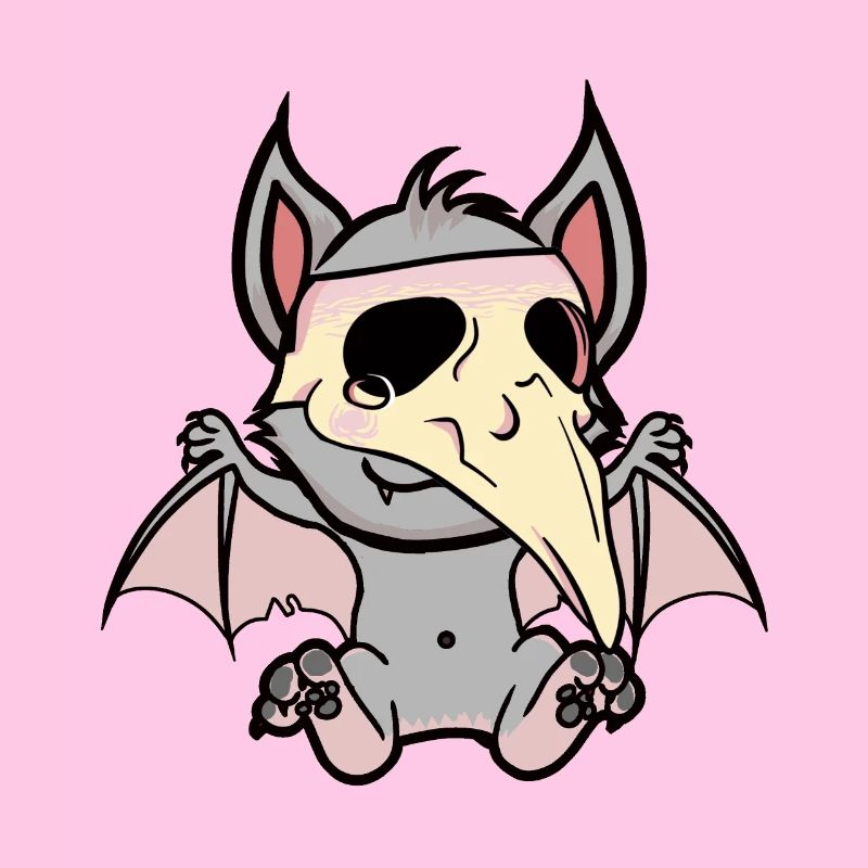 Halloween, chauve-souris, peste, horreur