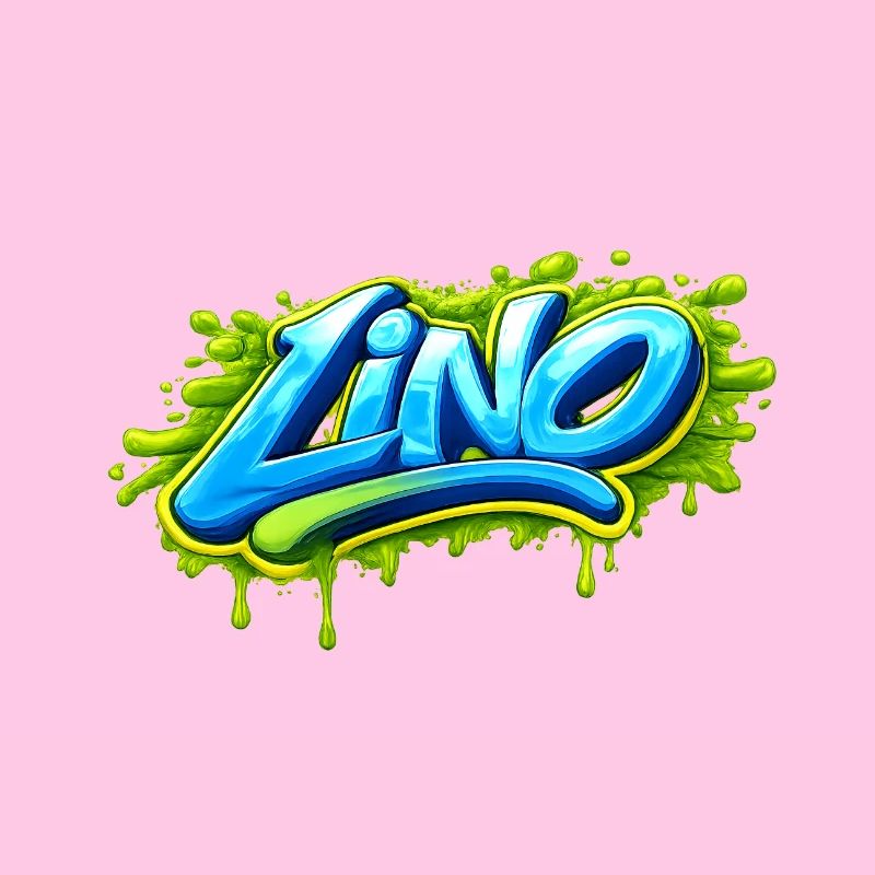 GRAFFITI NAME LINO  FOR  PERFECT GIFT PRINTABLE 