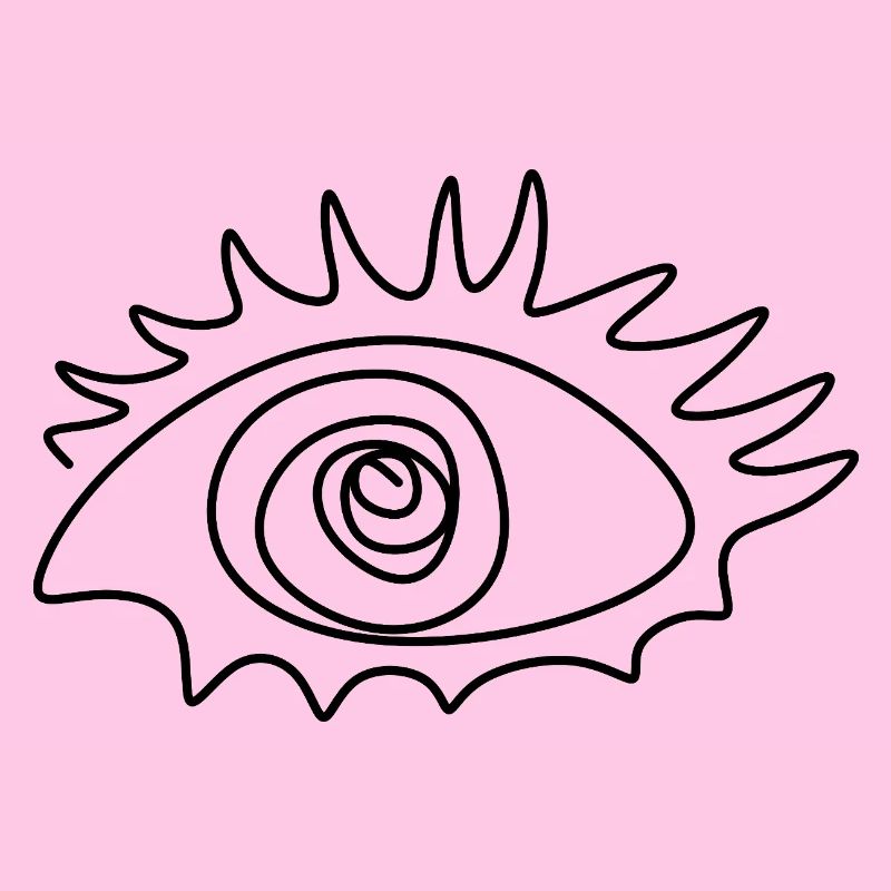 Abstraktes Augendesign