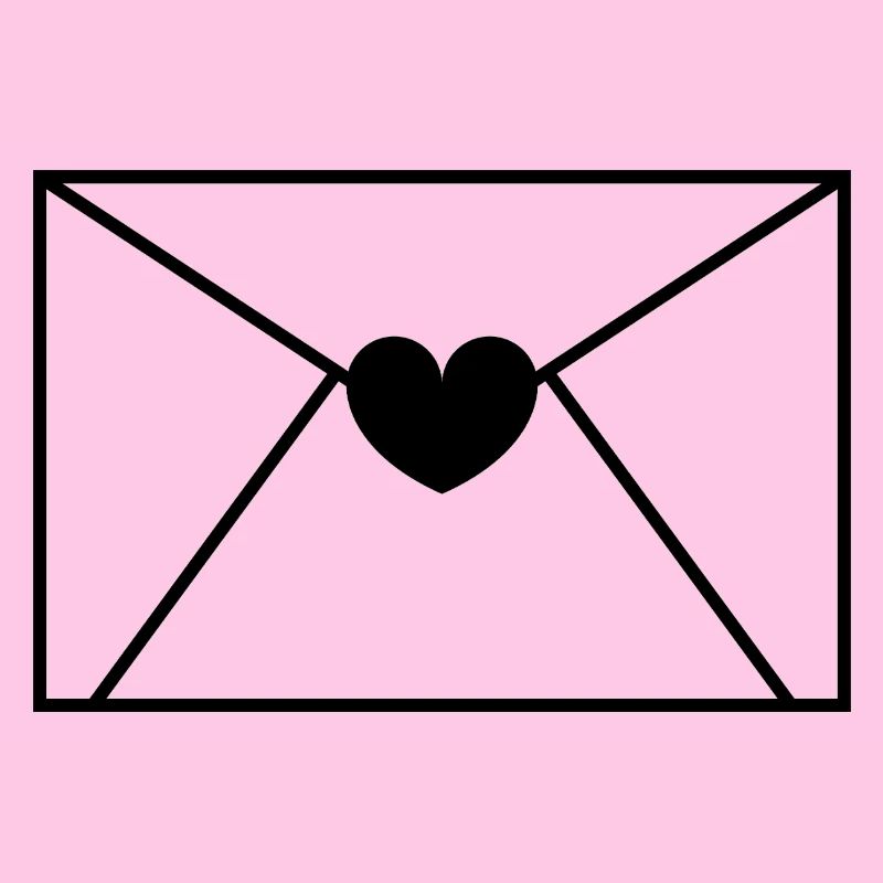 Envelope Heart Letter