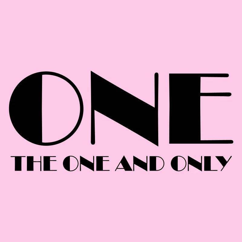 one