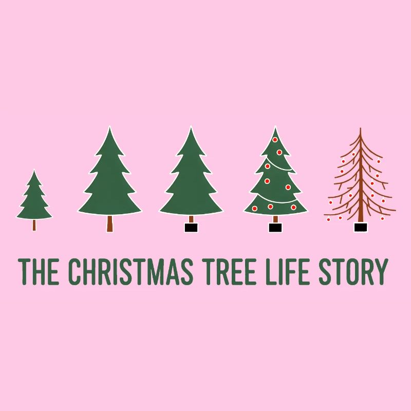 Christmas Tree Evolution – Funny Xmas Design