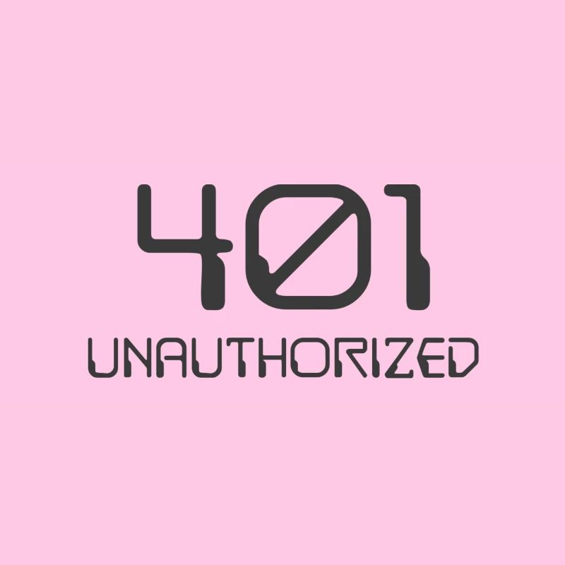 401- unauthorized dark