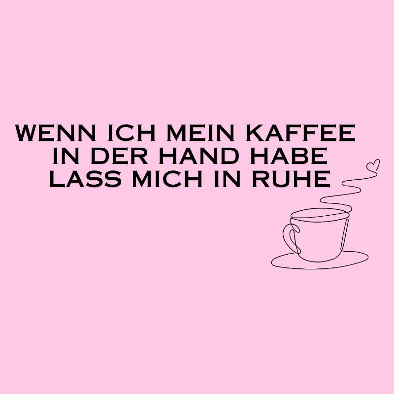 Kaffee in der Hand
