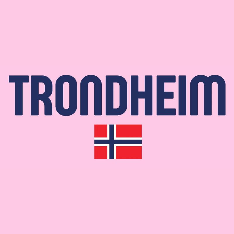 Trondheim, Norvège, Conception du drapeau