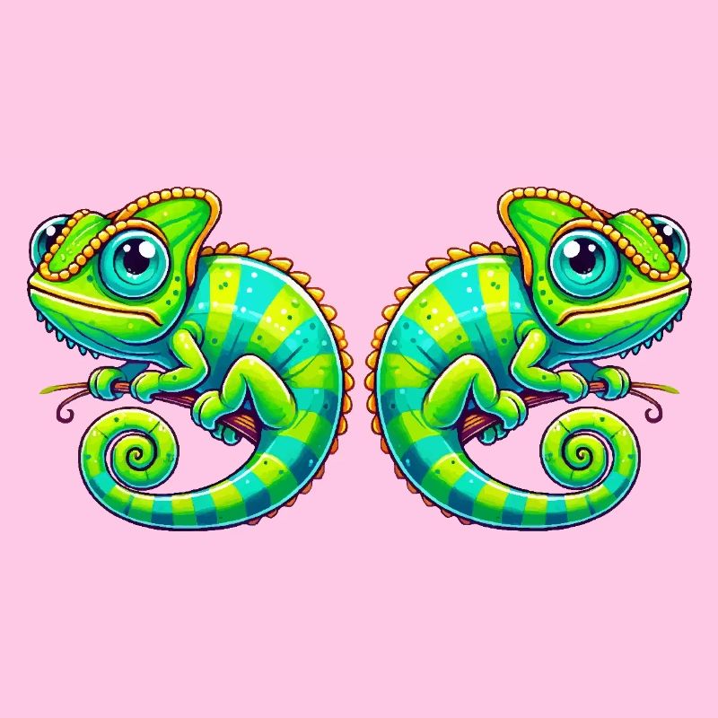 Bande dessinée caméléon