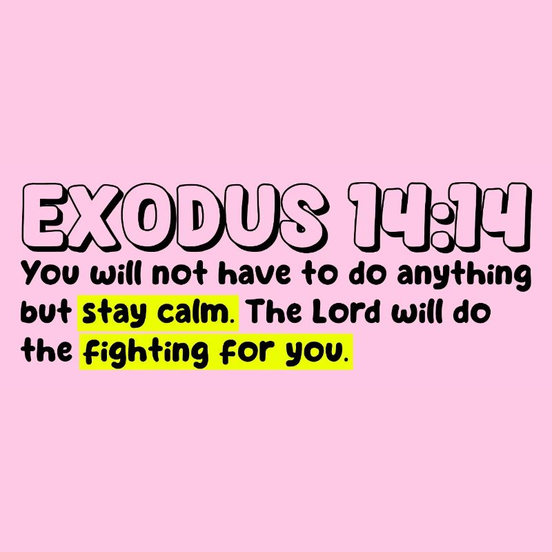 Exode 14:14 | Citation de la Bible