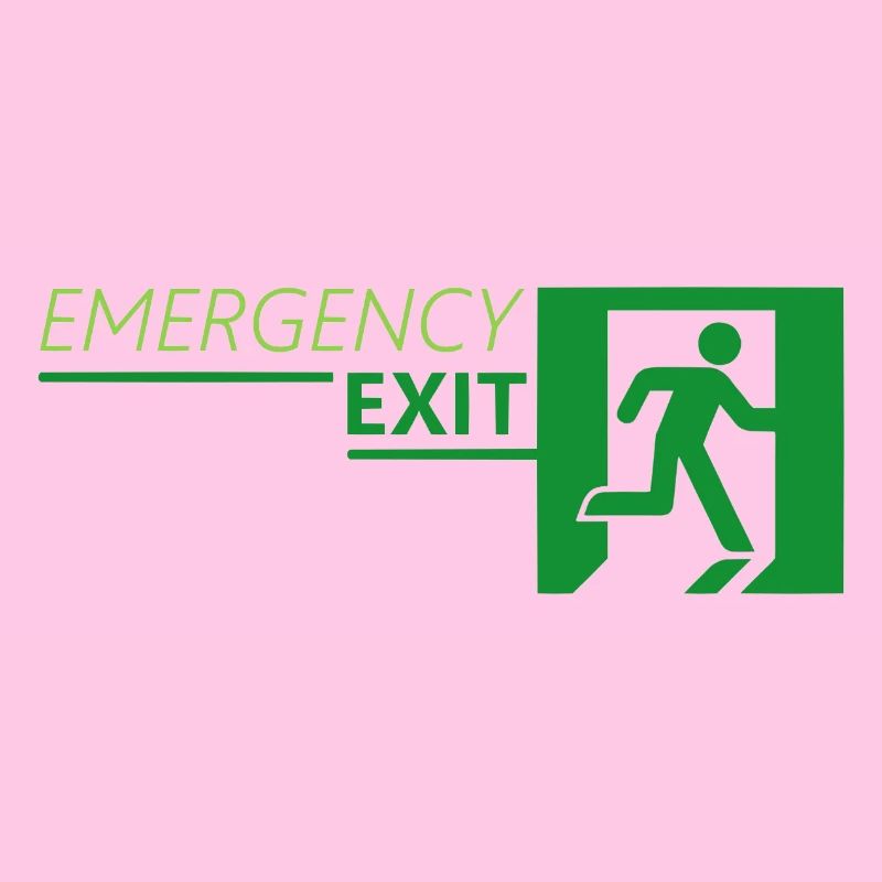Emergency EXIT Classic Green