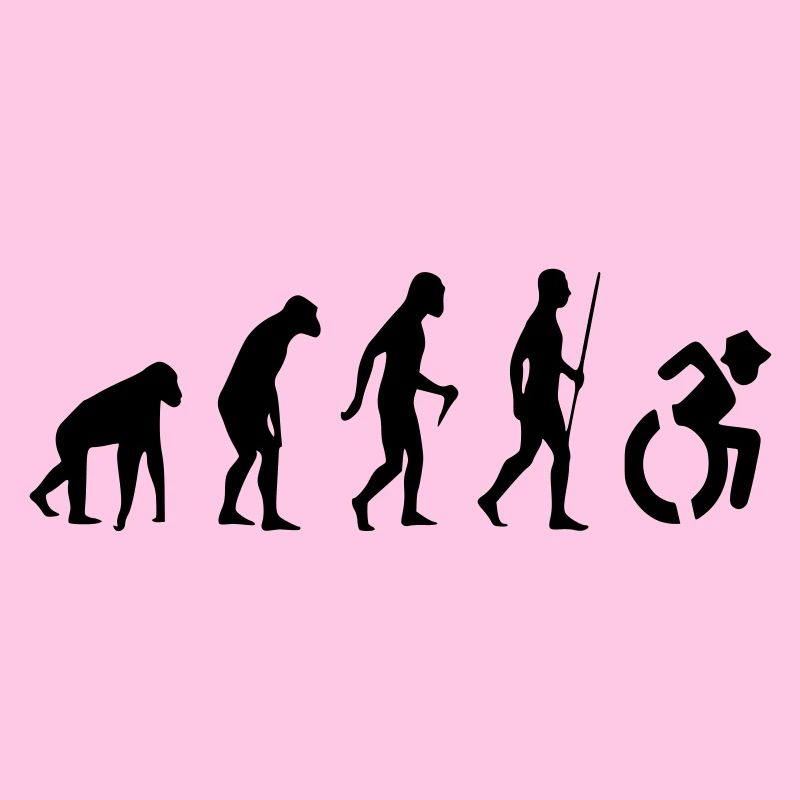 Evolution Rollstuhl. Die Rollstuhl-Evolution *