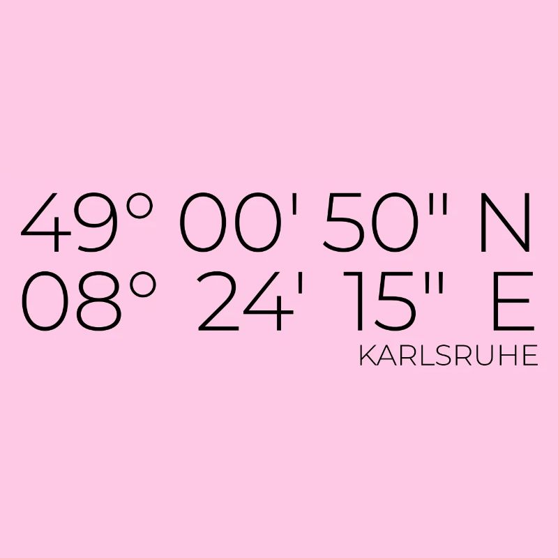 coordinates Karlsruhe