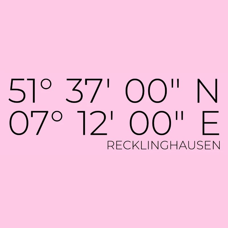 Coordinates Recklinghausen