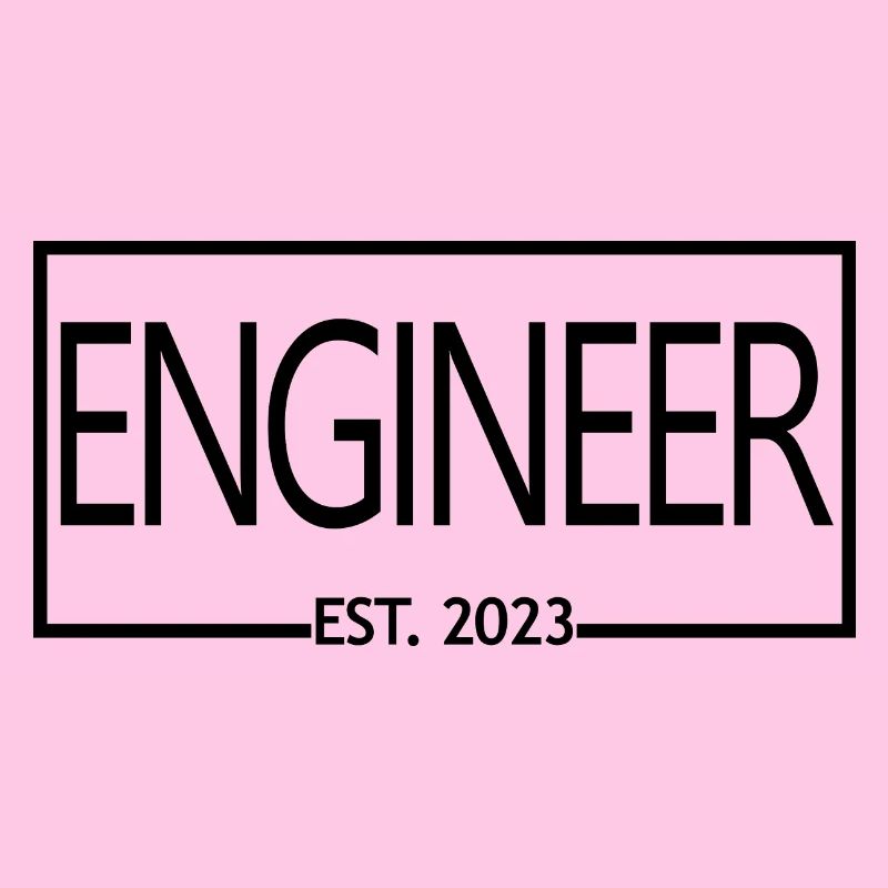 Engineer Est. 2023 Graduation Engineering Student