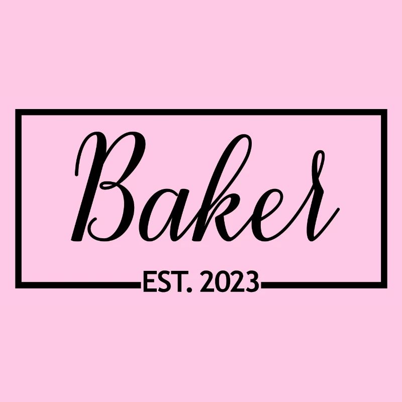 Baker Est. 2023 Baking Pastry Future Baker Gift