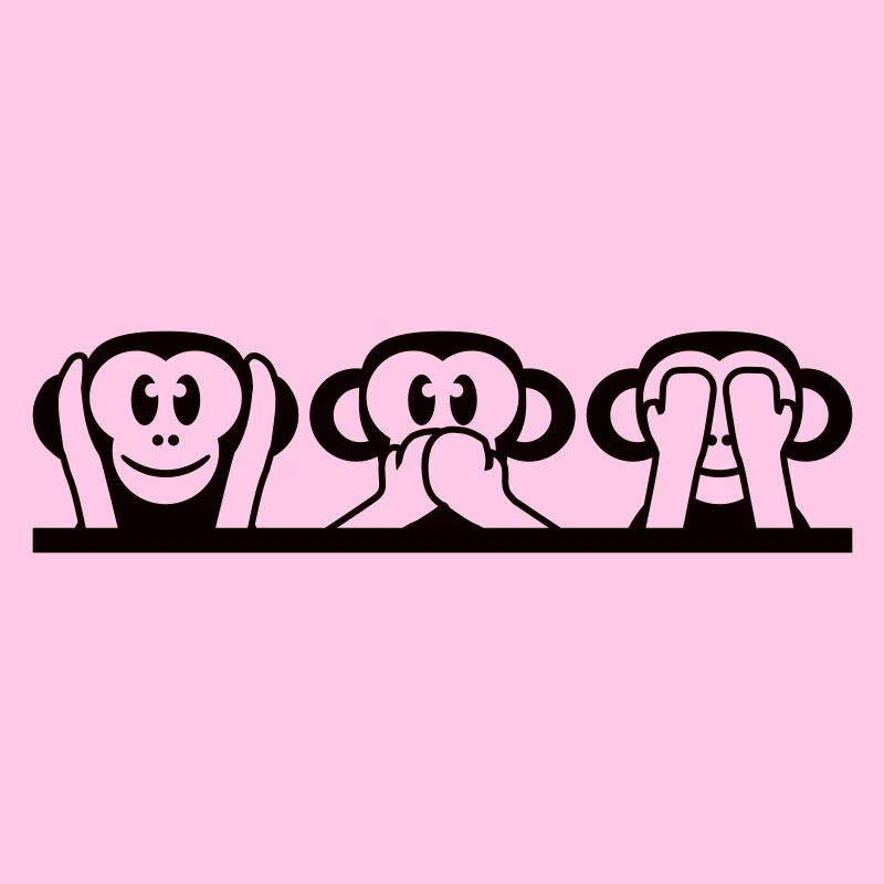 3 Wise Monkeys Hear Nothing Say See Monkey Fun