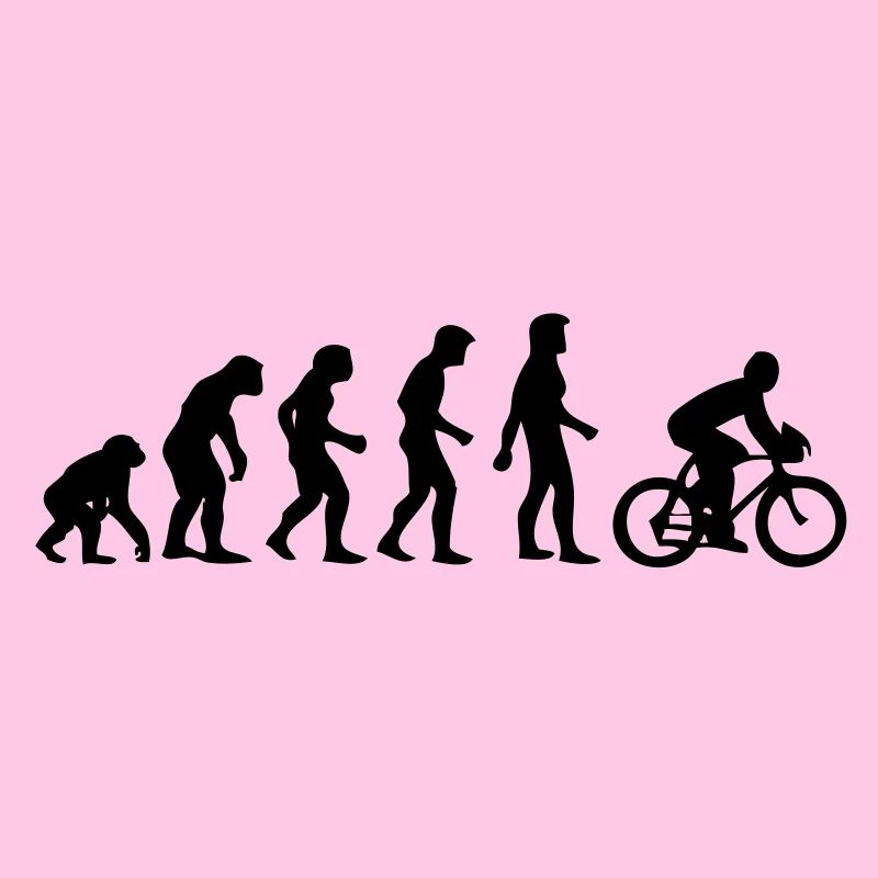 Entwicklung Mann Radfahren