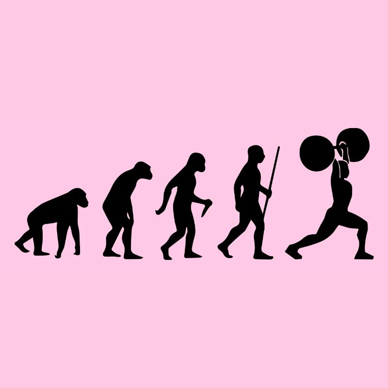 Human Evolution Weightlifting
