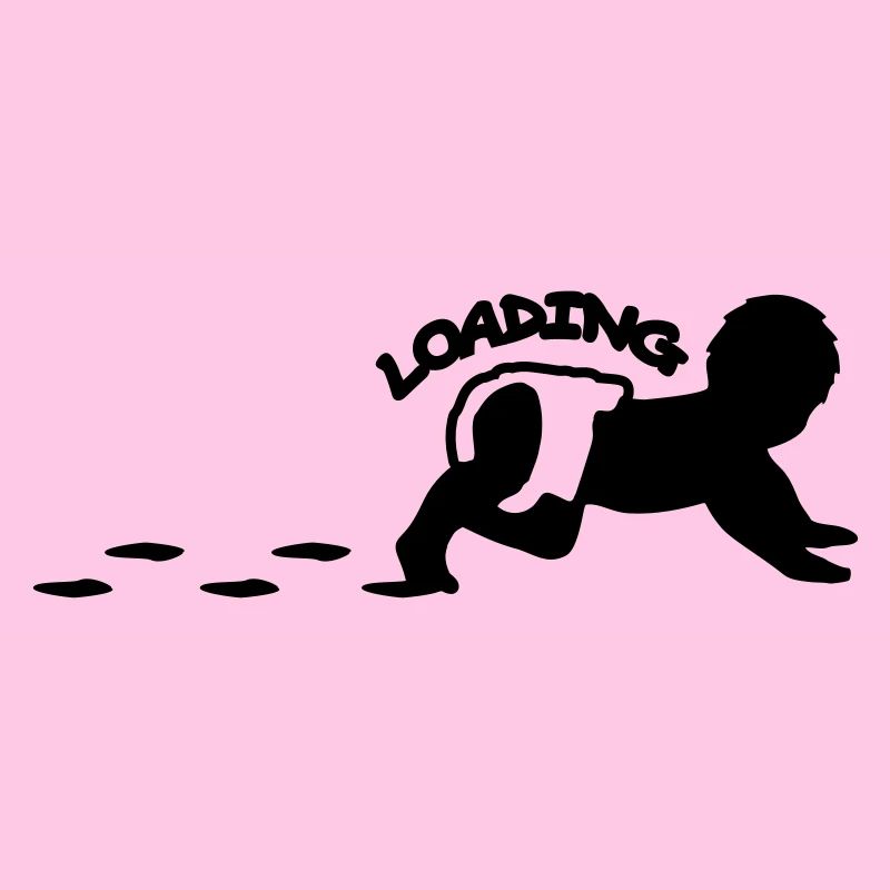 Baby Is Loading Logo Design
