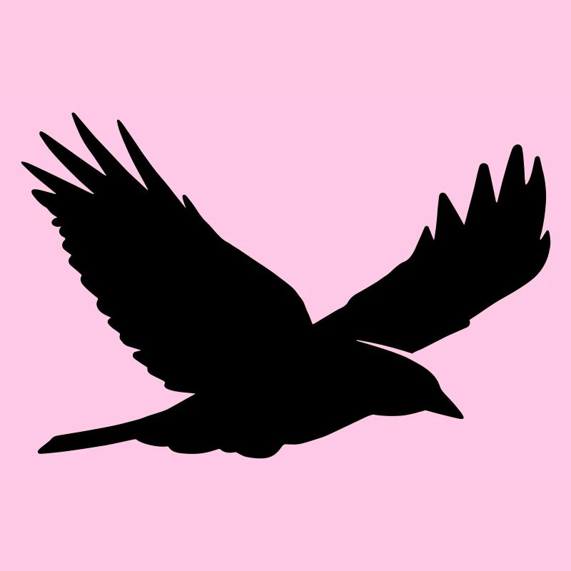Rabe Silhouette