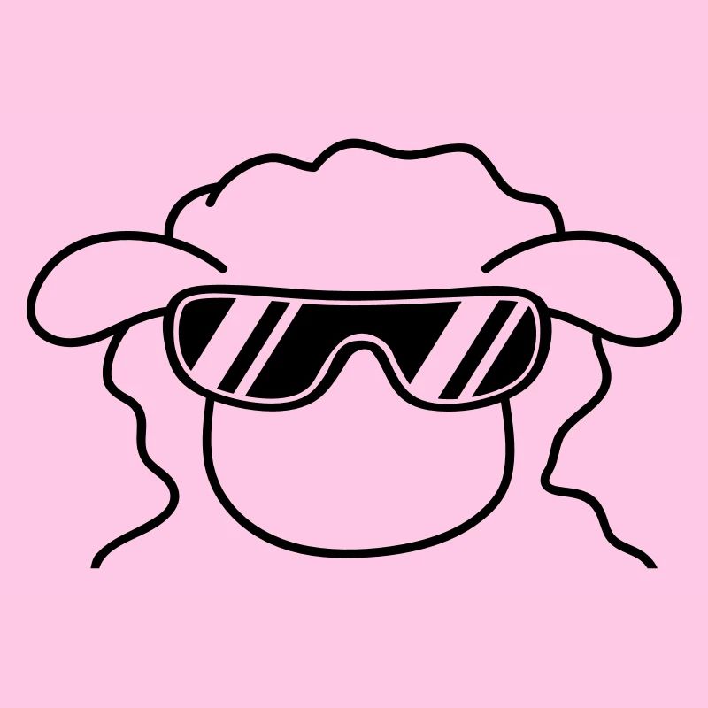 Cool Sheep Head