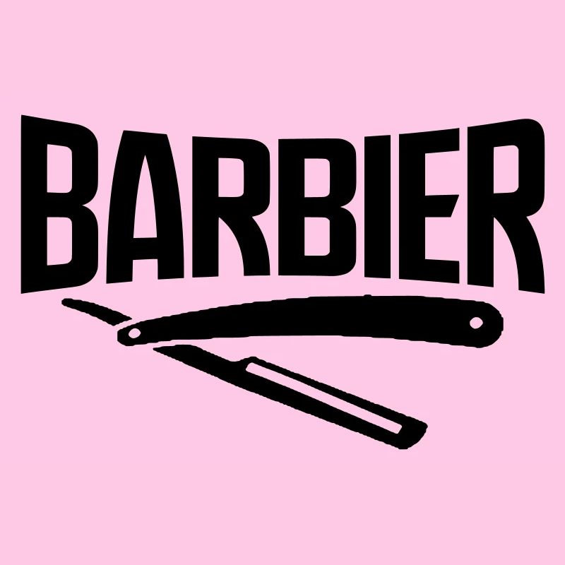 barbier barbier viking bart barbe coiffeur autocollant