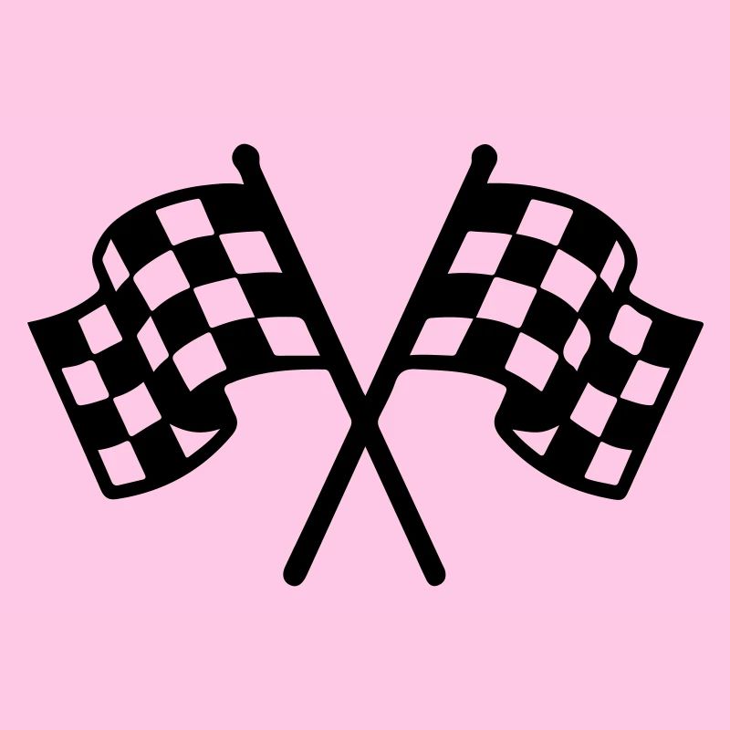 Icône du drapeau de course