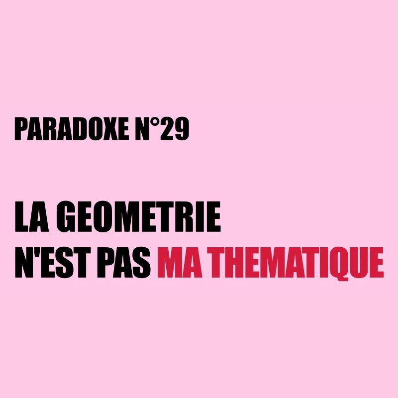PARADOXE geometrie