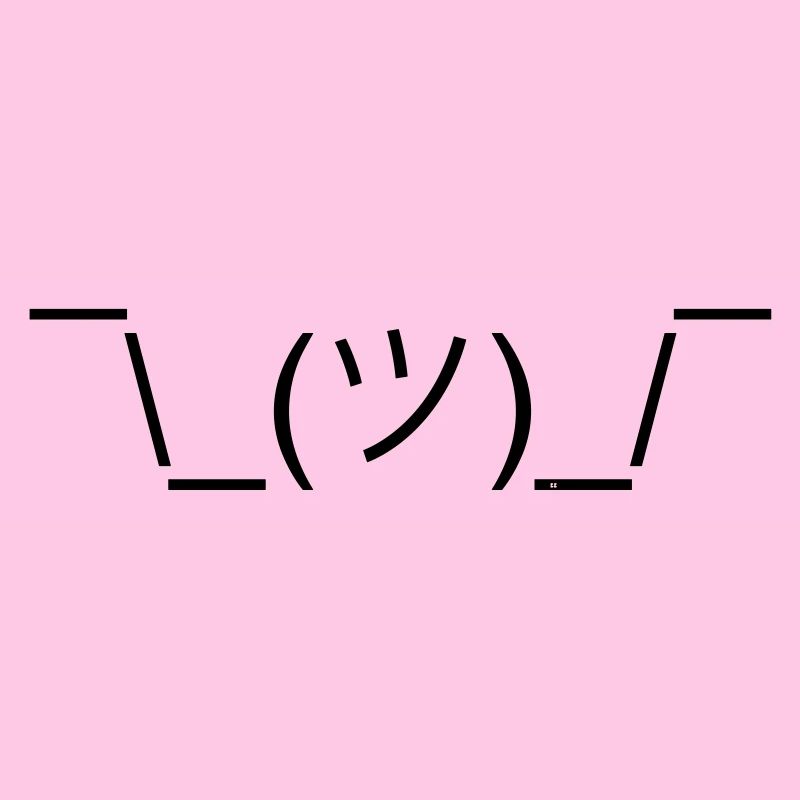 Shruggie Emojicon Design. Gift. gift idea