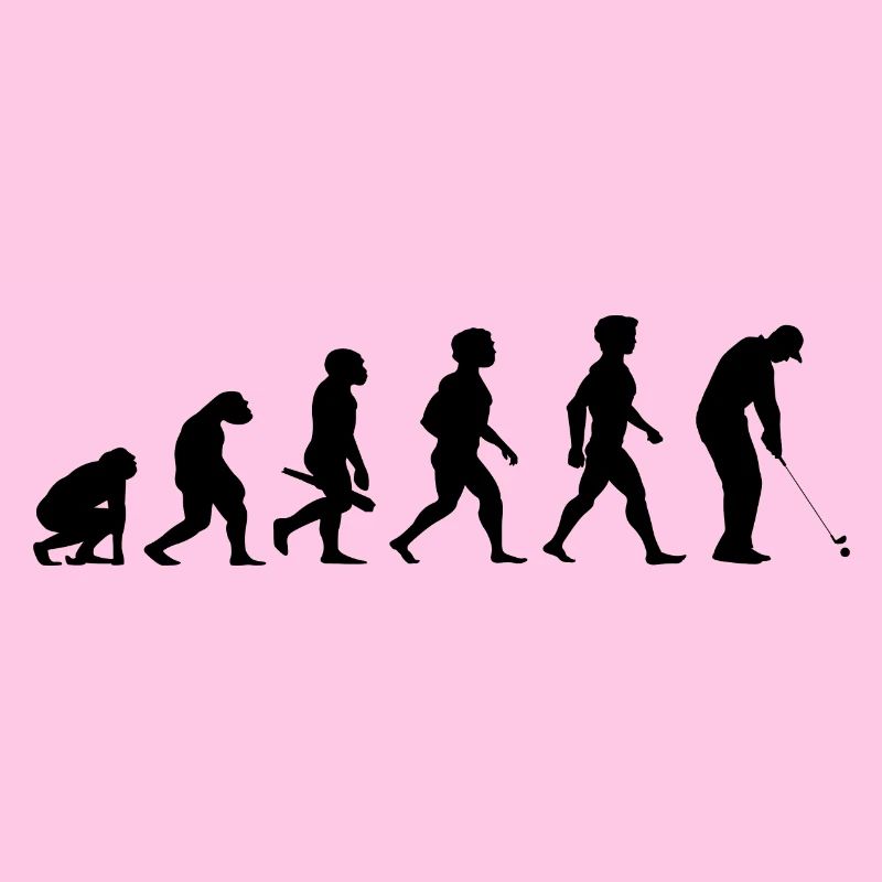 Evolution Golf Golfer Golfspieler Golfplatz