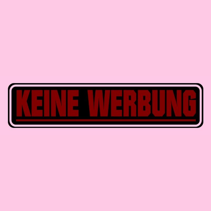 Keine Werbung ! Briefkasten Schild