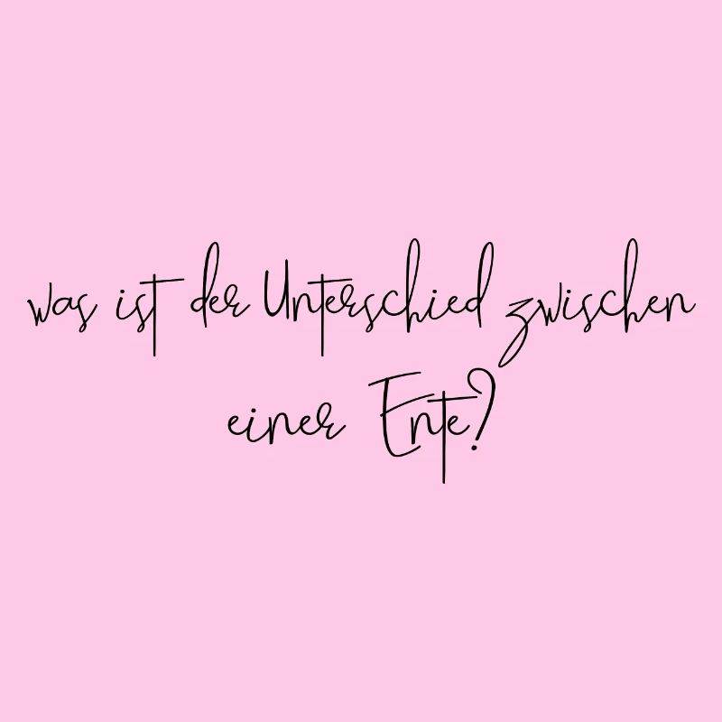 difference between a duck