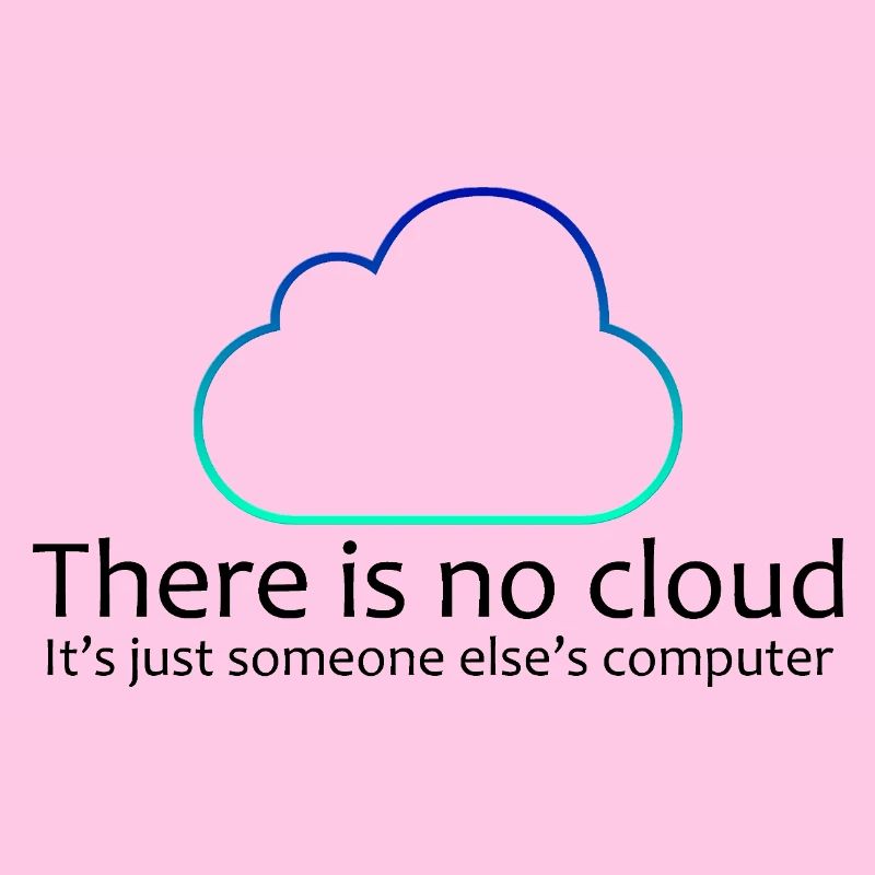 Pas de programmation dans le cloud T-shirt drôle