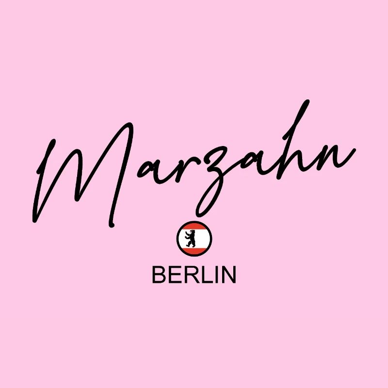 Marzahn - Drapeau de Berlin - Ours de Berlin - Berlineri