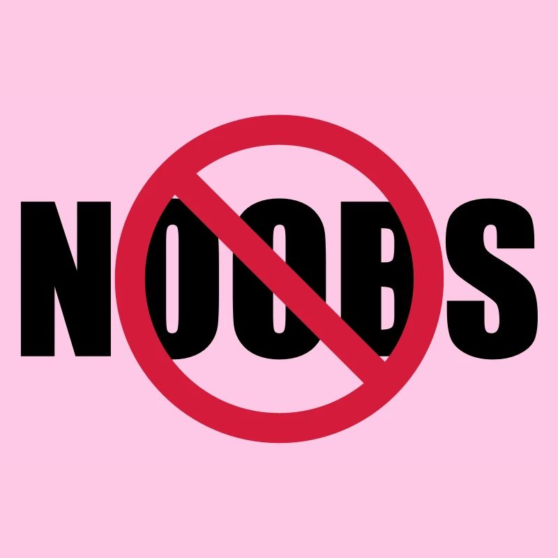 Aucun signe de noobs interdit