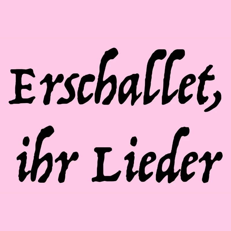 Erschallet, ihr Lieder