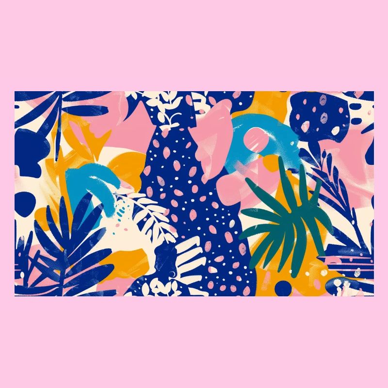 Tropical Abstract Pattern