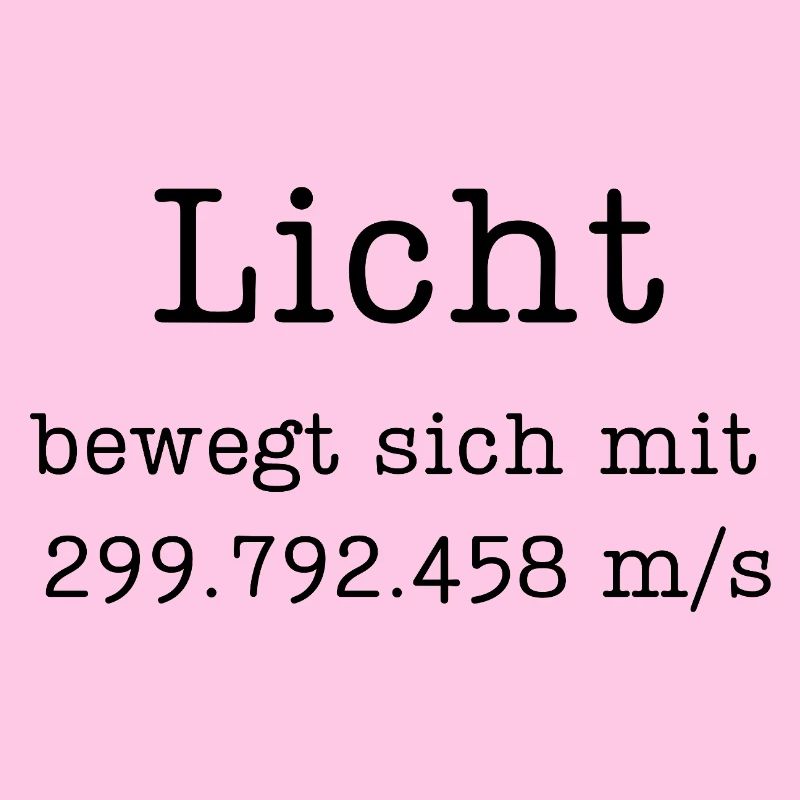 Science Snack Typewriter: Licht bewegt sich mit