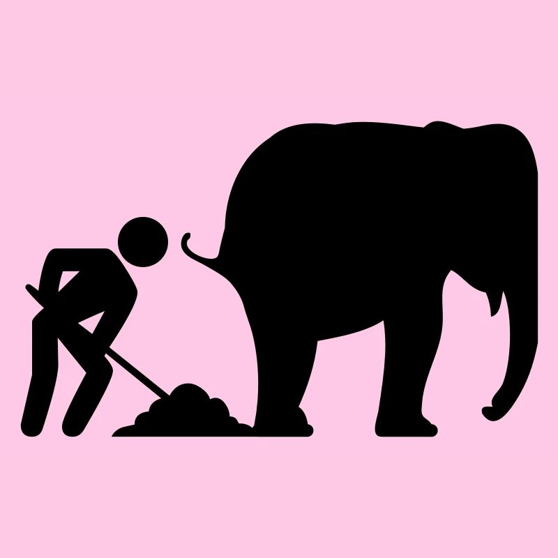 Elephant shit