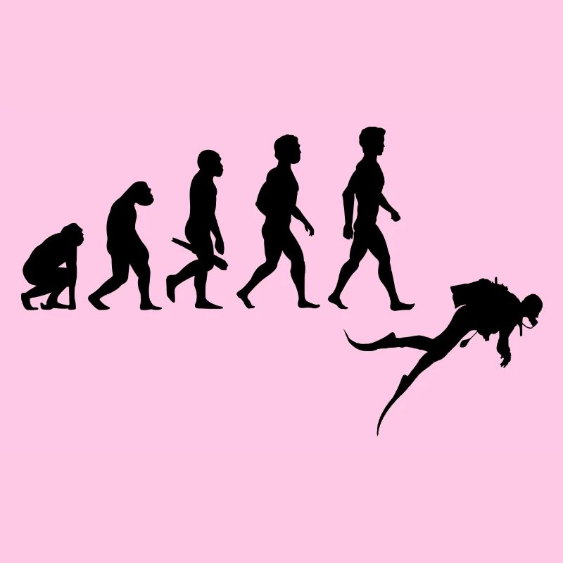 plongeur plongeur plongée sous-marine de l'évolution