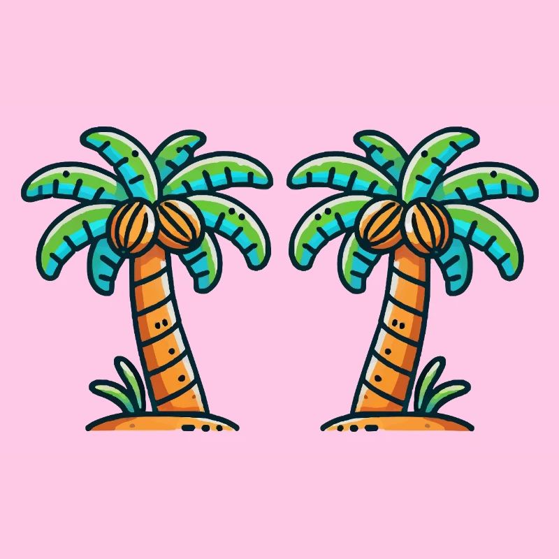Palm trees