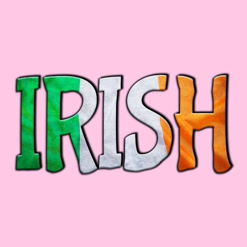 Irish Flag Letters Patchwork