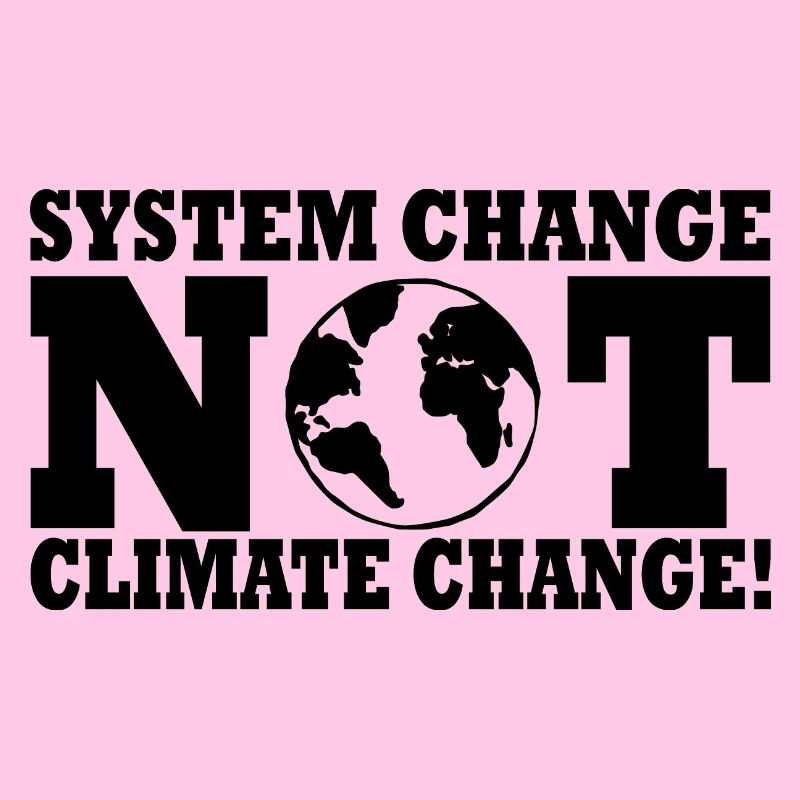 system change not climate change